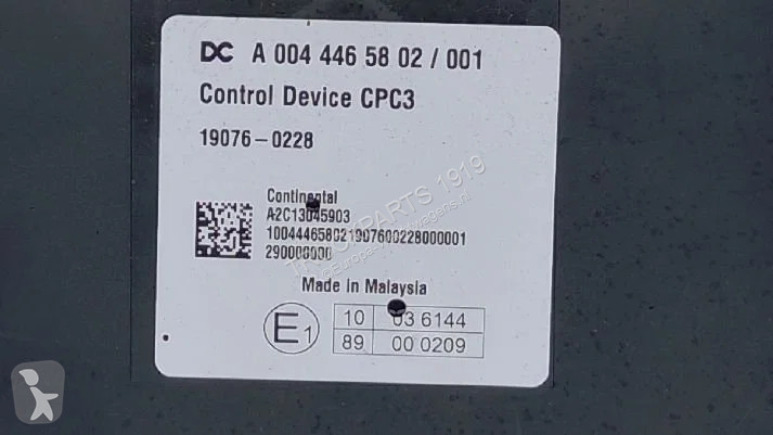 Continental Electrical System CPC3 regeleenheid...