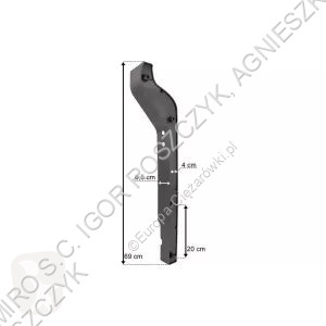 Iveco TGS BUMPER END STRIP LH truck part
