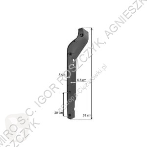 Iveco TGS BUMPER END STRIP RH truck part