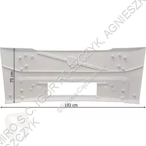 Iveco FE EURO6 FRONT PANEL truck part