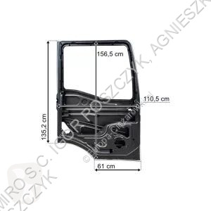 MAN Porte 81626004139 pour camion  TGS /  / TGM...