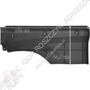 MAN XF106 (2013-) RH INNER MUDGUARD EXTENSION...