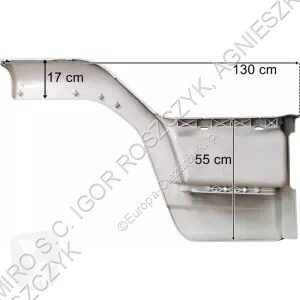 Scania LF 45 LH STEP truck part