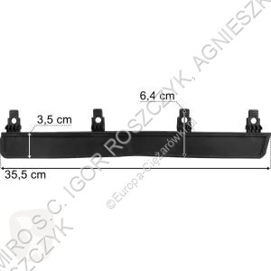 Mercedes XF / XG (2021-) RH BUMPER UNDER COVER...