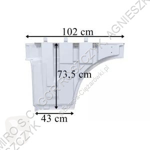 Volvo XF DOOR EXTENSION RH truck part
