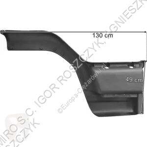 Scania LF 45 LH STEP truck part