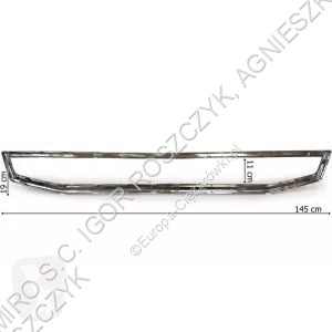 Iveco FH4 CHROMED UPPER LOWER GRILLE FRAME...