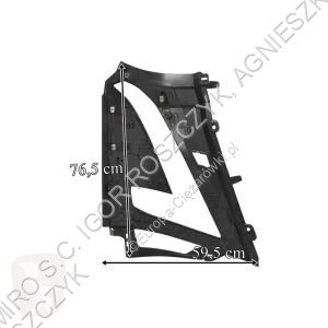 MAN FH5 (2021-) LH LED HEADLAMP COVER truck part