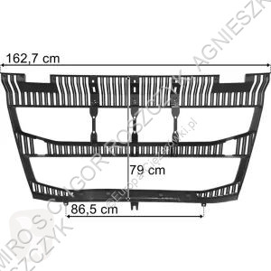 Mercedes FH16 (2021-) LOWER GRILLE truck part