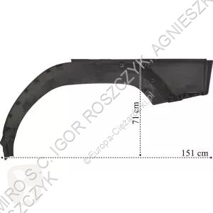 Volvo Garde-boue 82610859 pour tracteur routier...