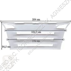 Volvo SERIES R UPPER GRILLE truck part