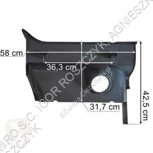 Iveco SERIES R LH UPPER CAB STEP truck part