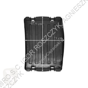 DAF SERIES 4 / 5 / 6 / 7 UPPER REAR MUDGUARD...