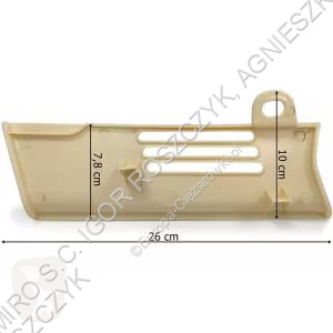 MAN SERIES R / S UPPER GRILLE MESH LEFT CAP...