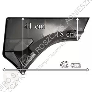 Mercedes SERIES R LH REAR CAB COVER truck part