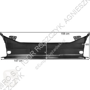 Scania SERIES S (2017-) CENTER BUMPER truck part