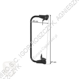 Mercedes SERIES 2 / 3 MIRROR ARM BRACKET truck...