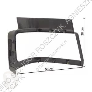 MAN SERIES S LH HEADLAMP FRAME truck part