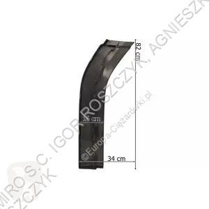 MAN SERIES R (2017-) REAR LH MUDGUARD TRIM...