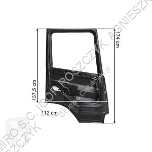 Mercedes P SERIES (2017-) DOOR LH (LOW) truck part