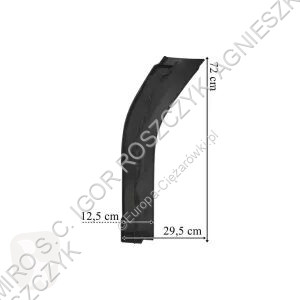 MAN R / S SERIES MUDGUARD STRIP REAR LH (LOW...