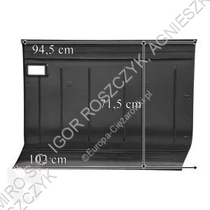 Scania (2017-) INTER-AXLE SPOILER MIDDLE RH...
