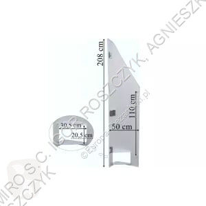 Iveco VECTOR HE19 LH SIDE COVER truck part