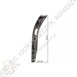 Volvo SERIES R / S FRONT RIGHT NARROW MUDGUARD...