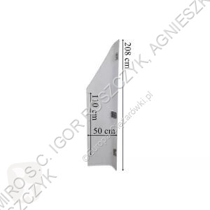 Iveco VECTOR HE19 RH SIDE COVER truck part