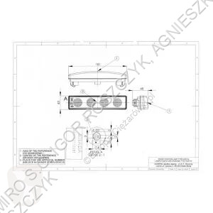Scania FRONT MARKER LIGHT (LED) WHITE 12/24V...