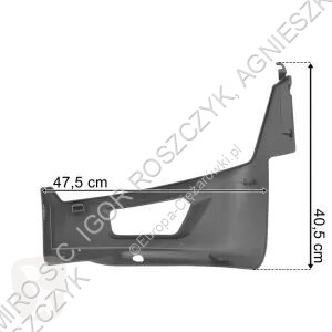 Renault Pare-chocs CORNER RH WITH FOG LAMP HOLE...