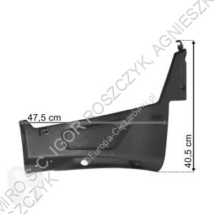 Renault Pare-chocs CORNER RH 7482541561 pour...