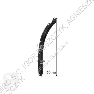 Iveco TGS / TGA REAR NARROW MUDGUARD EXTENSION...