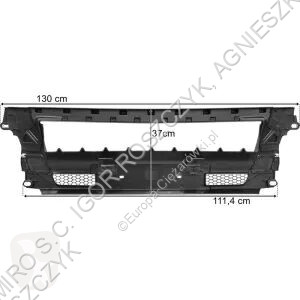 DAF TGS (2013-) EURO6 BUMPER CENTER PART truck...