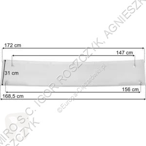 MAN CF85 (2017-) EURO6 UPPER FRONT PANEL PANEL...