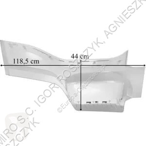 MAN XG / XG+ (2021-) LH UPPER STEP truck part