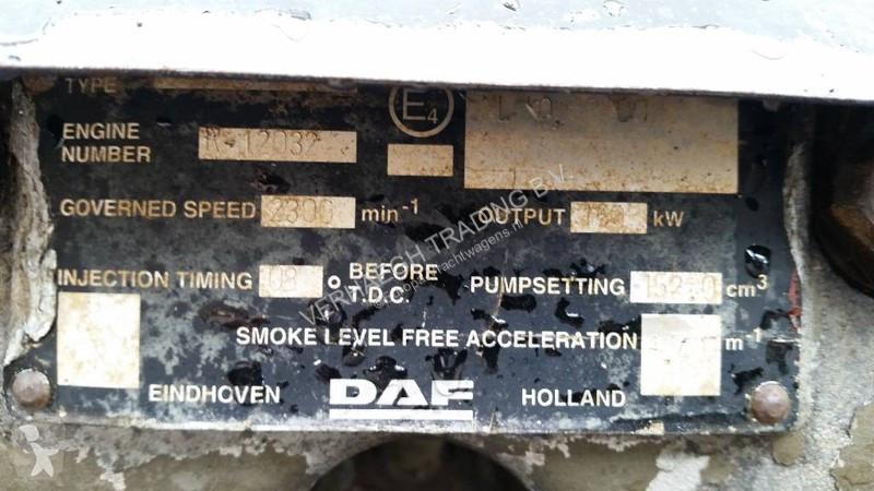 Pièces poids lourds DAF 75