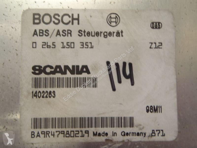 Reservdelar lastbilar Scania 2263 ABS/ASR UNIT...