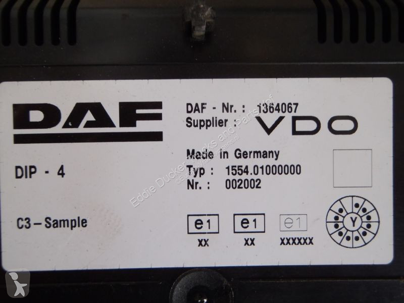 Vrachtwagenonderdelen DAF 1605300 DASHBOARD