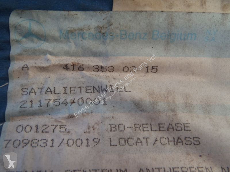 Náhradní díly pro kamiony Mercedes 4163530215...
