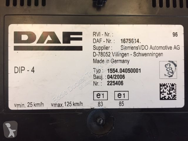 Vrachtwagenonderdelen DAF 1675614 DASHBOARD...