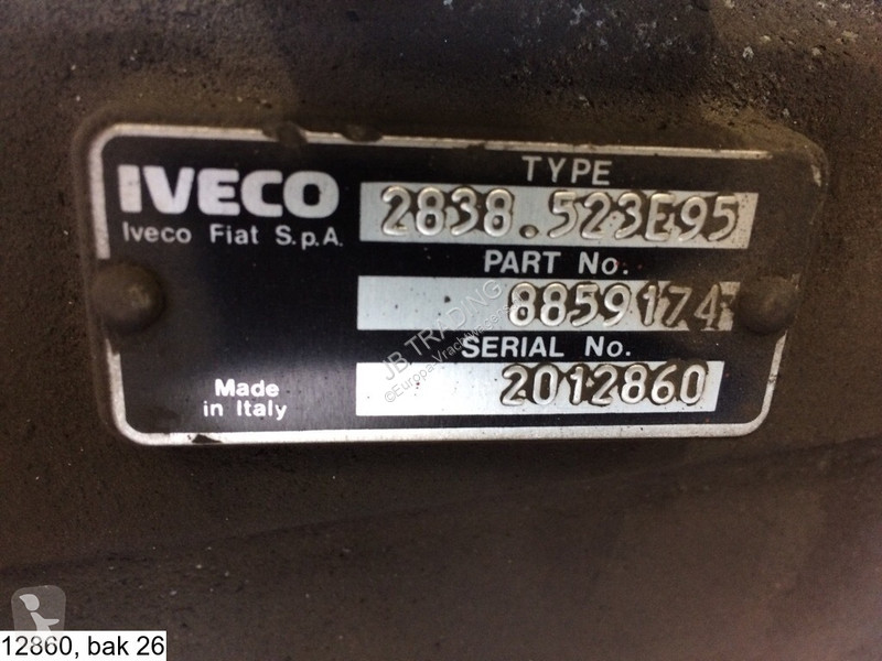 Reservdelar lastbilar Iveco 2838, Manual