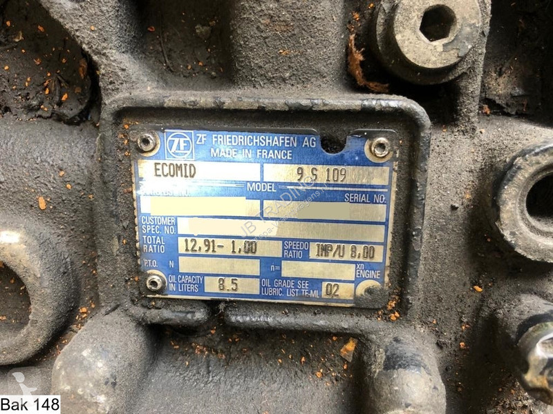 Repuestos para camiones ZF ECOMID 9 S 109, Manual