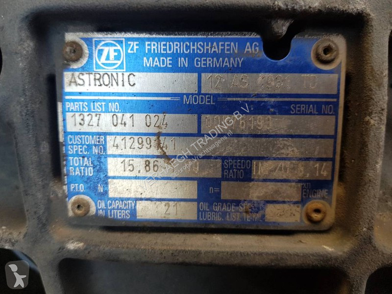 ZF Astronic 12AS 1931 TD truck part