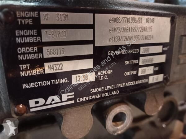 Reservdelar lastbilar DAF Moteur Despiece Motor...