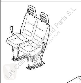 Reservdelar lastbilar Iveco Siège Asiento...