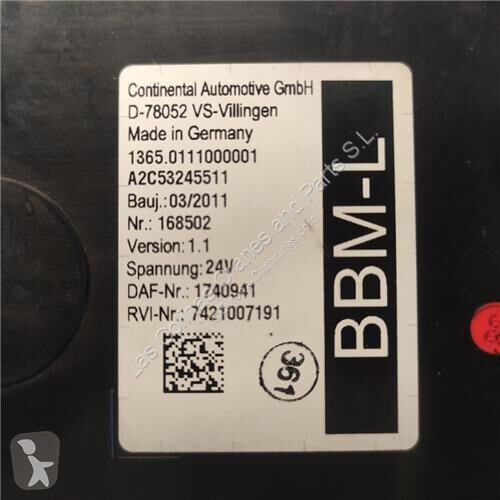 Reservdelar lastbilar DAF UnitÃ© de commande...