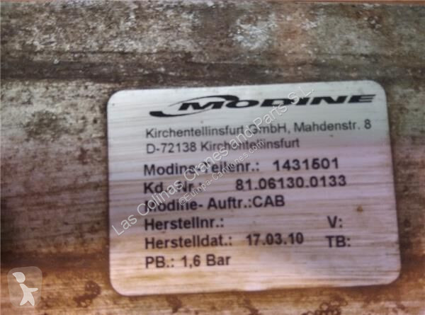 Pièces poids lourds MAN Refroidisseur...