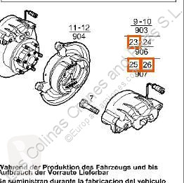 Reservedele til lastbil Iveco Étrier de frein...