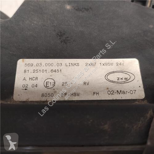 Reservedele til lastbil MAN Phare pour tracteur...